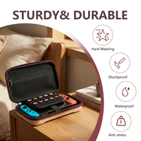 Étui de transport rigide en EVA personnalisé pour console de jeu, sac de rangement portable pour console et manette OEM ODM