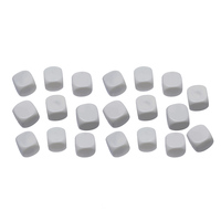 Simplee — jeu de dés, blanc, pour bricolage, TRPG, pour enfants