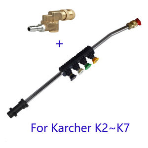 Compatible avec <span class=keywords><strong>Karcher</strong></span> K2-K7 25 °   Buse de nettoyeur haute pression verte, embout de pulvérisation en métal pour peinture/<span class=keywords><strong>bois</strong></span>/revêtement, nettoyage intensif - Product Image 3