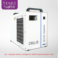 Refroidisseurs d'eau S&A CWFL-1000AN & 1000BN pour le refroidissement de machines à fibre de 1000 W, refroidisseur d'eau CWUL-05 appliqué au refroidissement de lasers UV de 3 W et 5 W