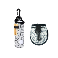 Pochette de golf en néoprène personnalisée, accessoires de golf portables pour filles et femmes, pochette de golf pour femmes, cadeaux