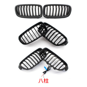 Rejilla para BMW Serie 3 F30 F35, diseño de estrella negra, malla para parachoques, para actualización y mejora, plástico ABS - Product Image 4