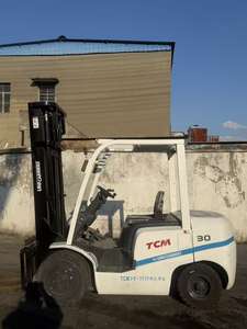 Chariot élévateur à fourche diesel TCM 3 tonnes FD30 d'occasion, fabriqué au Japon, original pour TCM Mitsubishi, excellent rendement - Product Image 5