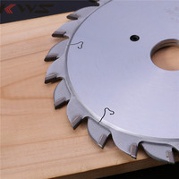 Lame de scie à rainurer réglable PCD 120*20/22 pour outil de travail du bois à base de bois revêtu