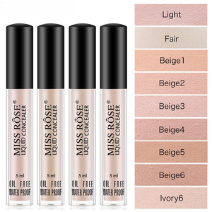 <span class=keywords><strong>MISS</strong></span> ROSE 9 colore correttore Mini fondotinta liquido riparazione copre le imperfezioni dei segni dell'acne illumina la pelle 5ml - Product Image 6