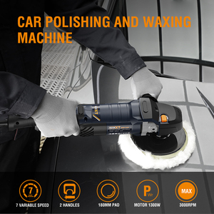 Maxxt Xách Tay 1300W Xe Điện Đánh Bóng Công Nghiệp & Tự Làm Lớp Quay Đệm Sáp Chi Tiết Máy Cho Tự Động Đánh Bóng - Product Image 5