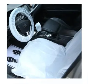 高品质定制汽车座椅套一次性5合1塑料内饰汽车套件套装