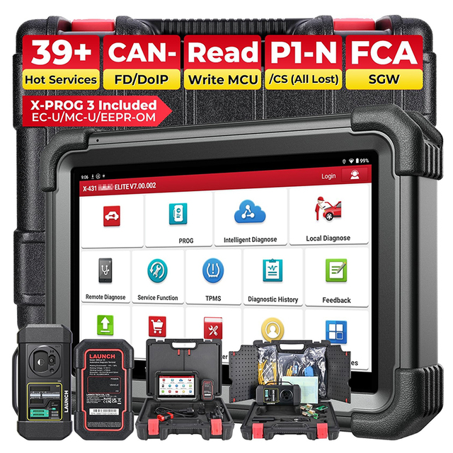 LAUNCH X431 IMMO PLUS for EU Full System OBD2 Scanner Diagnostic Tool Key Programmer for All Cars Other Vehicle Tools