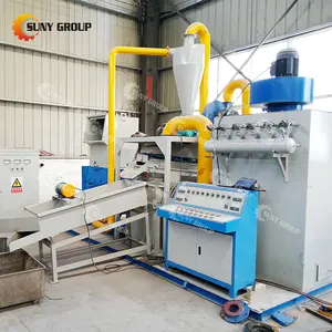 Earth Cable Copper Wire Separating Machine Recycling Machine Plant