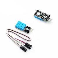 Module de capteur de température et d'humidité DHT11, capteur numérique de température et d'humidité 3.3V-5V avec fils Dupont