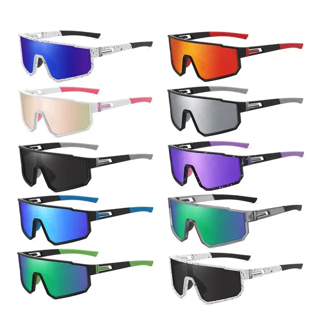 2025 Unisex High-End Sports Sunglasses TAC Lens Custom Logo Polarized UV400 Blue Black Baseball Cycling Fashionable Outdoor