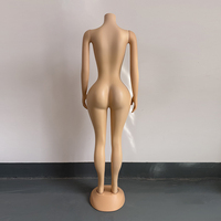 Guangzhou Curvy BBL Femme Grande Taille Mannequin Sans Tête En Plastique Full Body Modèle avec Gros Seins Brésilien Peau Ton Bras Modèle