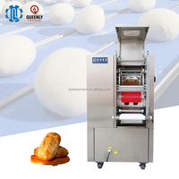 Machine industrielle automatique de division et de façonnage de pâte en acier inoxydable 304, réglable de 28 à 200 g, pour la production de pains à burger et de pizzas