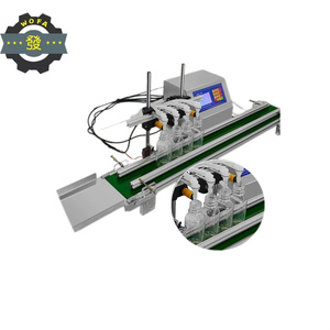 WF-4H1200 Nhỏ Tự Động Nước Trái Cây Sữa Soda Lỏng Tinh Dầu Điện Máy Làm Nước Hoa Rượu 4 Đầu Máy Làm Đầy - Product Image 3