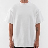 T-shirt Unisexe 100% Coton de Haute Qualité QIANSHI, Vêtement Homme, Fabricants de T-shirts, Coupe Large avec Épaules Tombantes, T-shirt Lourd