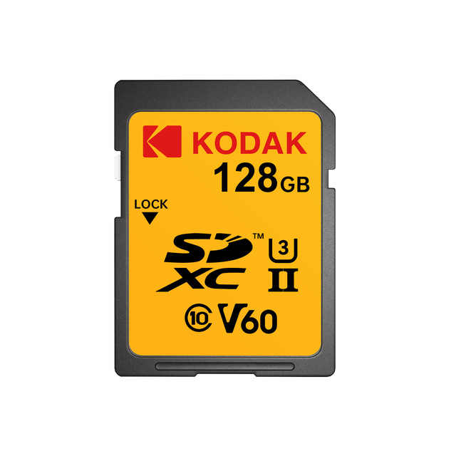 KODAK 64GB-1TB SD Memory Card U3 V30 4K High Speed SDXC Card for Digital Camera DSLR Mirrorless Video Recording