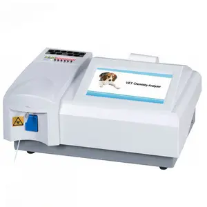 Medical Device Manufacturer 7 Inch Touch Screen Clinical Veterinary Biochemistry Analyzer Portable