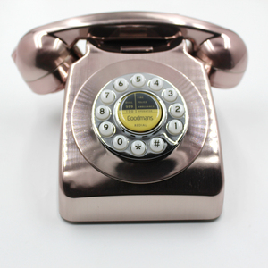 Téléphones filaires créatifs de style européen antique et vintage, téléphones fixes rétro américains Paramount pour la <span class=keywords><strong>maison</strong></span> - Product Image 2