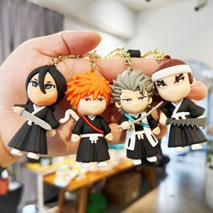 4 Llaveros de PVC de Anime <span class=keywords><strong>Bleach</strong></span> de Alta Calidad con Nuevo Diseño para Decoración de Mochilas Escolares - Product Image 4
