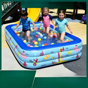 Grande <span class=keywords><strong>piscine</strong></span> gonflable pour enfants et adultes, <span class=keywords><strong>piscine</strong></span> gonflable portable à charge rapide intelligente pour la maison, <span class=keywords><strong>produit</strong></span> <span class=keywords><strong>de</strong></span> divertissement sportif - Product Image 4