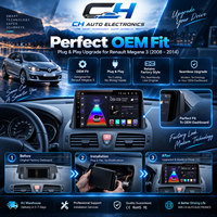 Pour Renault Megane 3 Fluence Samsung SM3 2008-2014 CarPlay Android Auto Autoradio GPS Navigation Autoradio Android