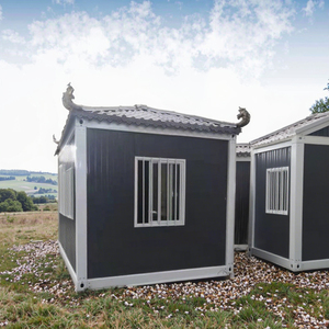 Maison modulaire préfabriquée écologique XH, isolation thermique, maison conteneur préassemblée pour usage domestique et commercial - Product Image 1