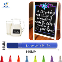32 couleurs Surligneur Effaçable Stylo Marqueur Fluorescent Couleur Flash Stylo Protection de L'environnement Sans Poussière De Craie Liquide Lampe Stylo