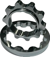 Conception OEM de haute précision CNC 4340 engrenages de rotor de pompe à huile de billette pour pièces automobiles
