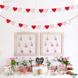 Décorations en feutre personnalisées de style européen moderne vintage à prix réduit, très demandées pour la Saint-Valentin et les mariages - Product Image 2