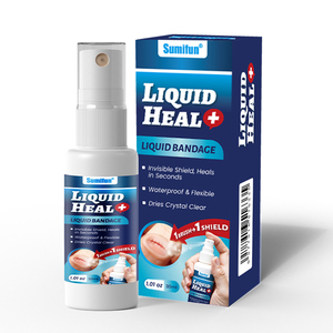 Perban Herbal Cair Pelindung Tumit Tak Terlihat, Tahan Air, Fleksibel, Cepat Kering, Semprotan Kristal Jernih dalam Hitungan Detik untuk Cairan - Product Image 6