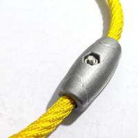 Connecteur de fixation en aluminium pour corde de terrain de jeu extérieur professionnel RealStar RS-C14, 16 mm, capacité 5 personnes, brut 220g