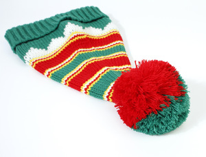 Gorro <span class=keywords><strong>de</strong></span> Papá Noel <span class=keywords><strong>de</strong></span> punto <span class=keywords><strong>de</strong></span> <span class=keywords><strong>tres</strong></span> colores para padres e hijos <span class=keywords><strong>de</strong></span> invierno al por mayor, gorro <span class=keywords><strong>de</strong></span> Feliz Navidad con pompón en la parte superior - Product Image 5