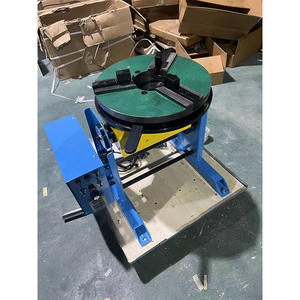 Posicionador de temporización de 30kg, posicionador de soldadura, placa giratoria de soldadura, posicionador de soldadura rotativo pequeño, temporización de 30 + mandril extendido de 300 - Product Image 3