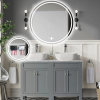 MARVEL ONE Interrupteur intelligent à capteur LED 12V, portée de détection 3M, contrôle inductif par geste IR pour armoire à miroir (CE/FCC/RoHS) 48W
