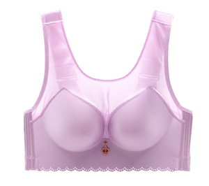 Soutien-gorge sans couture grande taille sans armatures - Soutien-gorge minimisant à maintien élevé pour poitrine généreuse, bralette à couvrance totale avec bretelles extra larges - Product Image 5