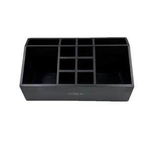 Loreal Paris <b>Makeup</b> Organizer Storage <b>Box</b> With Partitions For Cosmetics Desktop Use - Product Image 1