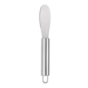 Couteau à beurre dentelé, couteau à <span class=keywords><strong>fromage</strong></span>, outil de cuisine certifié FDA LFGB pour restaurant et hôtel - Product Image 1