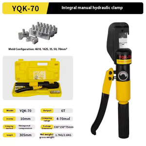 Bộ dụng cụ kìm ép thủy lực cáp đồng nhôm YQK-70 - Product Image 3