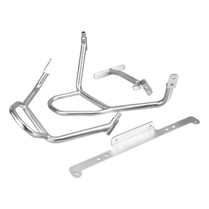 Nicecnc แผ่นกันรอยบนรถมอเตอร์ไซค์ทำจากสแตนเลสสตีลสีเงินสำหรับรถ BMW R1250GS 2019-2024 R 1250 GS R <span class=keywords><strong>1250GS</strong></span> - Product Image 5