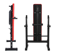 Banc de musculation pliable à vente directe d'usine, banc de musculation réglable pour haltères et barres