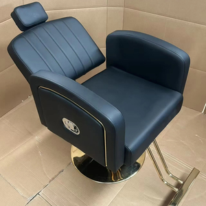 Silla de Estilismo <span class=keywords><strong>EMMA</strong></span> para Salón - Silla de Peluquería Moderna Tapizada para Salones de Belleza - Product Image 1