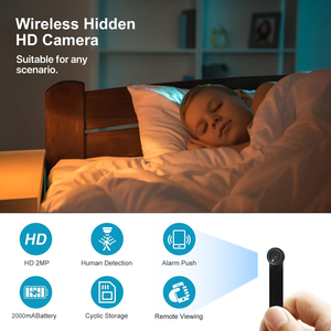 HD1080p Wifi Mini <span class=keywords><strong>Camera</strong></span> DIY xách tay nhỏ cam Micro Máy quay P2P không dây Webcam vòng lặp ghi âm hỗ trợ xem từ xa - Product Image 6