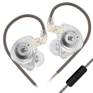 Écouteurs originaux KZ EDX <span class=keywords><strong>PRO</strong></span> X, filaires 3,5 mm, stéréo HiFi, basses profondes, intra-auriculaires, suppression du bruit, écouteurs sportifs sans microphone - Product Image 3