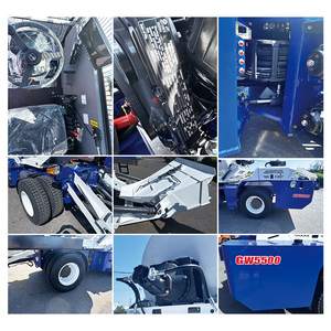 Truk <span class=keywords><strong>Mixer</strong></span> Beton Self Loading 5.5m³ GW5500, Penggerak 4x4, Bucket Hidrolik, dengan Mesin YVCHAI/Cummins - Product Image 5