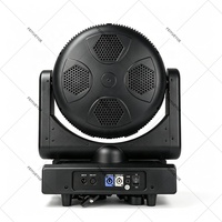 FEIYUEYUE DMX 61x30W RGBW 4-en-1 + 366x0.2W RGB Aura LED Moving Head Zoom Wash Light CRI 96 Ra96 pour éclairage de scène