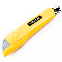 Cutter à lame rétractable pivotante de 18 mm avec logo personnalisé OEM, idéal pour le bureau, l'école et la découpe de papier