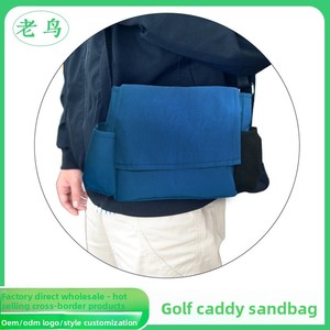Sac de transport pour enfants Golf <span class=keywords><strong>Caddy</strong></span>, sac à bandoulière vert en tissu 600D, fabriqué en Chine, accessoires pour terrains de golf - Product Image 2