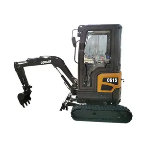 COUGARS Mini Excavator 1.5Ton Small Digger EPA/CE Cheap Price Crawler Small Excavators Mini Excavator For Sale