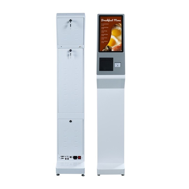 Interactive Smart Board Capacitive Touch 10 Point Indoor Payment Kiosk SDK for Self Service Fast Food Restaurant Supports
