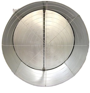 Ventilateur d'échappement conique volaille papillon agricole OEM acier inoxydable AC ventilateur mural ventilateurs à flux axial pièces de rechange gratuites 6 pièces 2 ans - Product Image 3
